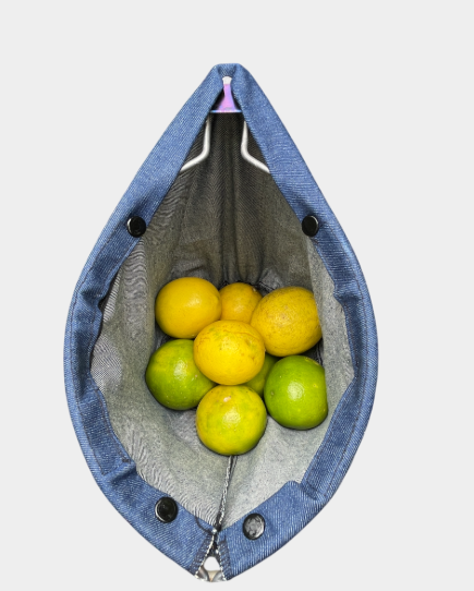 Repuesto de Aro con Cuchilla y Bolsa Recolectora para Canastilla Cosechadora